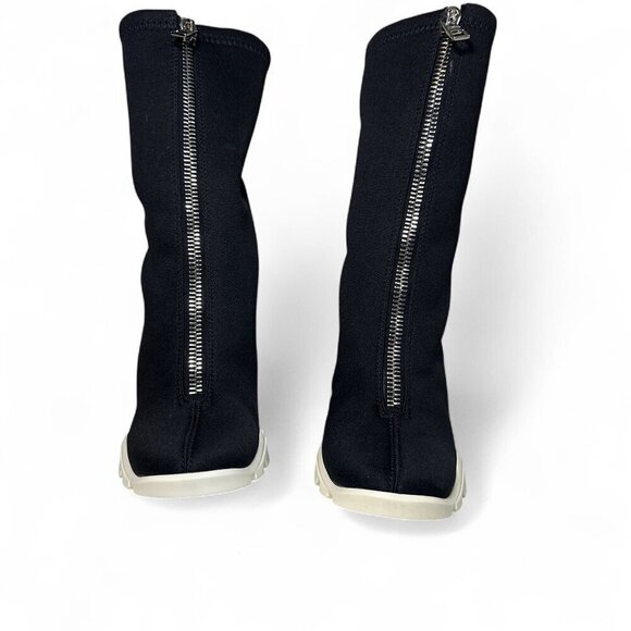 Alexander McQueen Neoprene Zip Booties 37.5 EU NWT - Picture 9 of 11